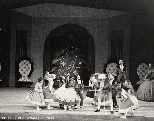 San Francisco Ballet dancers in Christensen's Nutcracker, circa 1961