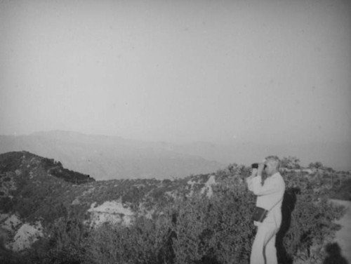 Herman Schultheis on Mount Hollywood
