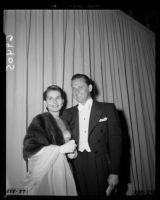 William Holden and Brenda Marshall, Academy Awards, Los Angeles, 1951