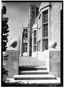 Exterior view of the University of California at Los Angeles, February 1938