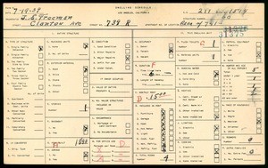 WPA household census for 739R CLANTON STREET, Los Angeles
