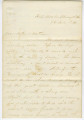 Letter from John Sell to his Parents, 1862 February 26