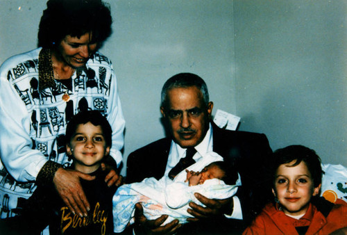 Jane El-Farra, husband and grandchildren