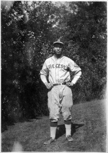 Paul Hur in baseball uniform