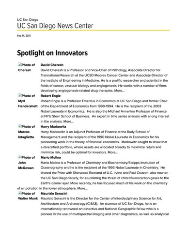 Spotlight on Innovators