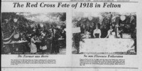 The Red Cross Fete of 1918 in Felton