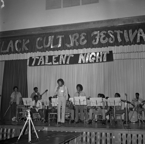Black culture festival talent night