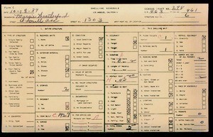 WPA household census for 1303 S AVERILL, Los Angeles County