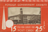Foreign Government Exhibits, 15 New York World's Fair Post Card