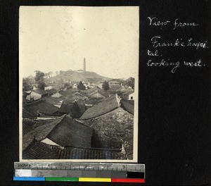 Rooftop view of Ningbo, Zhejiang, China, ca. 1885