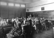 Shades of Kern County, Taft - Schoolroom