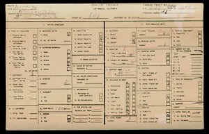WPA household census for 841 W 42ND, Los Angeles County