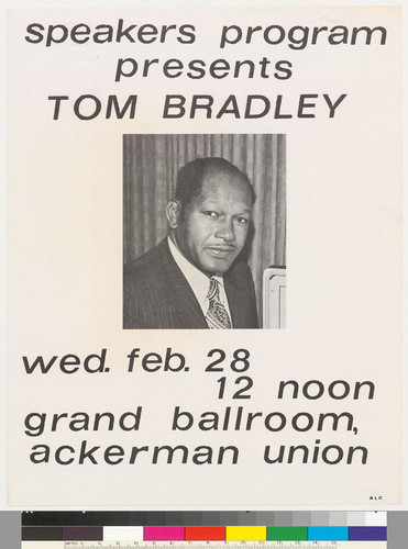 Speakers Program presents Tom Bradley