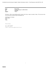 [Email from Gerald Barry to Mark Rolfe regarding Alwataary distributor in the Yemen]