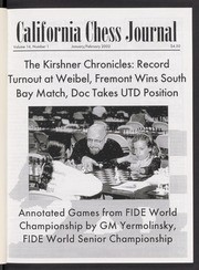 California Chess Journal; Volume 16, 2002
