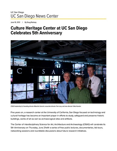 Culture Heritage Center at UC San Diego Celebrates 5th Anniversary