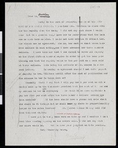 Hamlin Garland, letter, 1938, to George Moreby Acklom