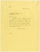 Letter from Julia Morgan to William Randolph Hearst, June 11, 1924