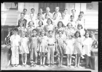 "Sunol School 1940" class portrait