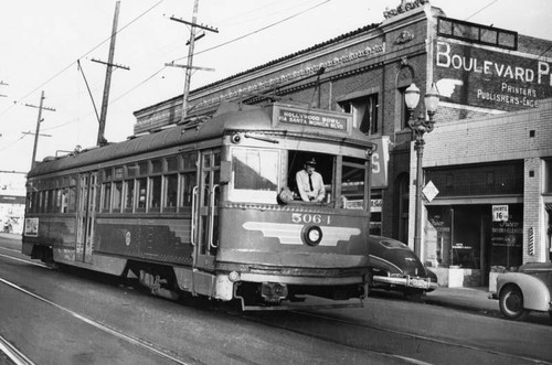 Hollywood Pacific Electric car