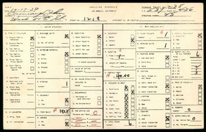 WPA household census for 1218 W 51ST ST, Los Angeles County