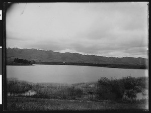 View of Kelly Lake in Watsonville, ca.1900
