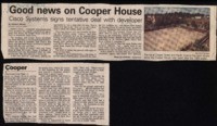 Good news on Cooper House
