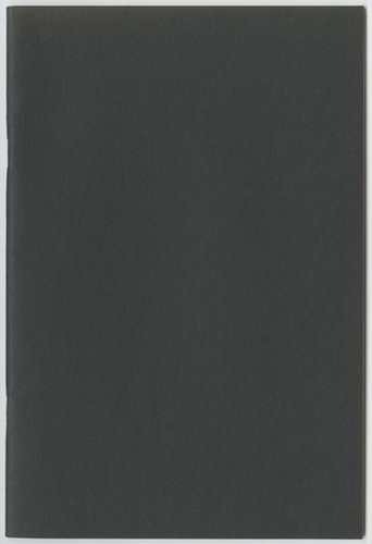 Exhibition catalog (Invisible Painting and Sculpture)