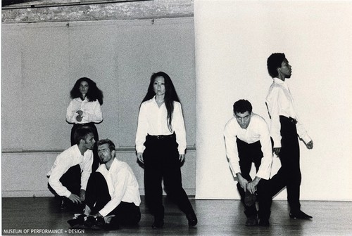 Keith Hennesy and other performers in Halprin's "Parades and Changes"