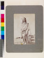 Portrait of Two Leggings, a Native American (Apsaroke Crow) man