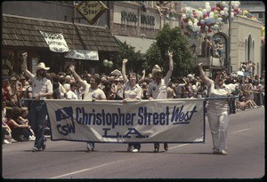 Christopher Street West banner