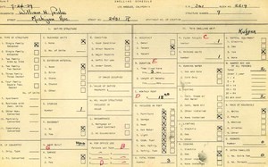 WPA household census for 2431 MICHIGAN, Los Angeles
