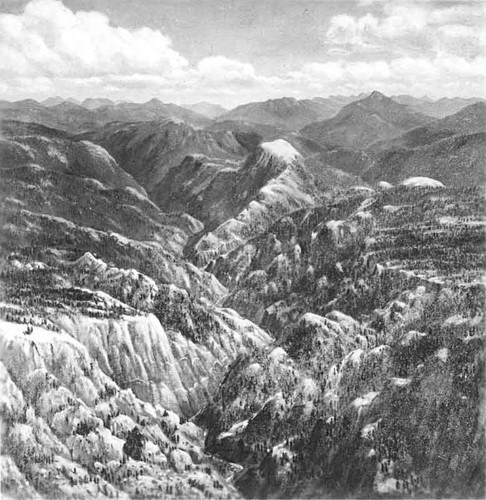 Canyon geologic stage, Yosemite