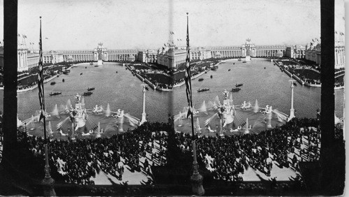The Court of Honor, Chicago Day, Worlds Columbian Exposition