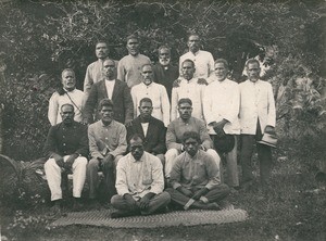 A group of native pastors of Maré island