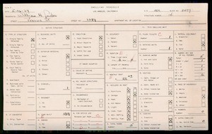 WPA household census for 1089 S FRESNO, Los Angeles