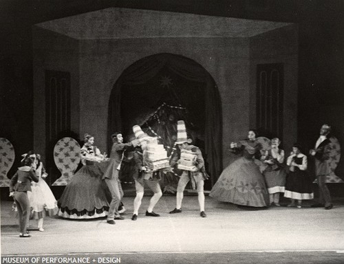 San Francisco Ballet dancers in Christensen's Nutcracker, 1961