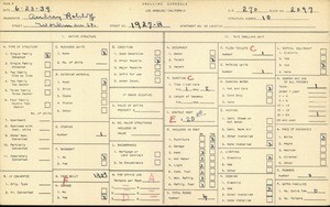WPA household census for 1927 WORKMAN ST, Los Angeles