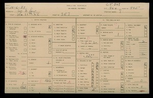 WPA household census for 757 W 11TH STREET, Los Angeles County