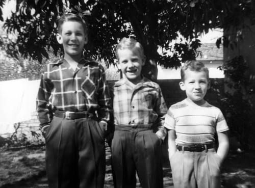Robert Golish and his brothers