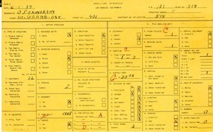 WPA household census for 431 S GRAND, Los Angeles