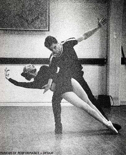 San Francisco Ballet dancers rehearsing Christensen's Nutcracker, circa 1970s