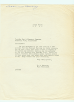 Correspondence from J. E. Morrish to Pacific Gas and Electric Company