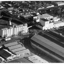 Aerial view of the California Almond Growers Exchange