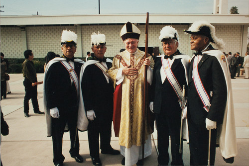 Collar Guard of San Buenaventura Assembly of Knights of Columbus at Mary Star of Sea Ground Breaking