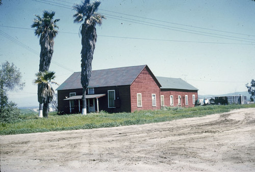 Old Irvine Ranch House located at the head of Newport Back Bay, Irvine Ranch, on May 1962