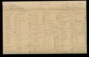WPA household census for 1117 W 1ST STREET, Los Angeles