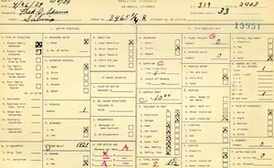 WPA household census for 3465 SABINA, Los Angeles