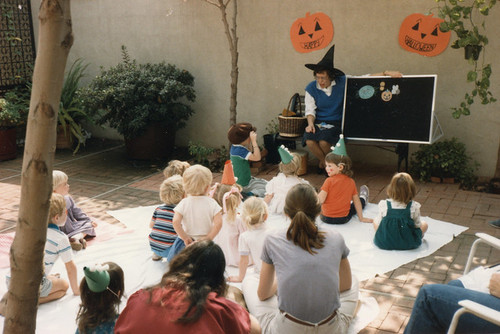 Halloween Storytime in the Library