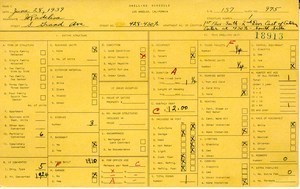 WPA household census for 428 S GRAND, Los Angeles